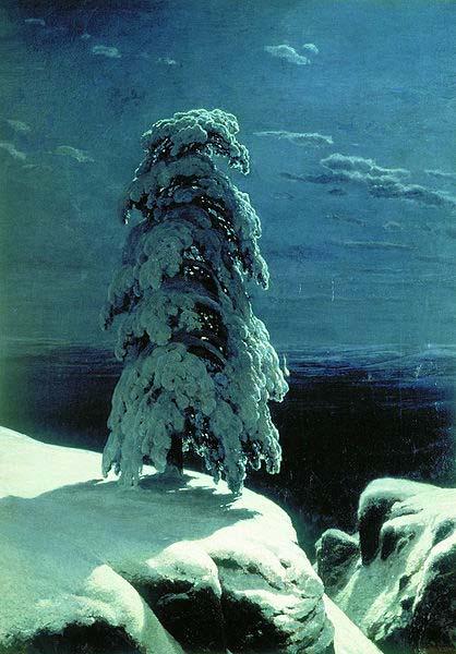Caspar David Friedrich Ivan Shishkin, In the Wild North oil painting image